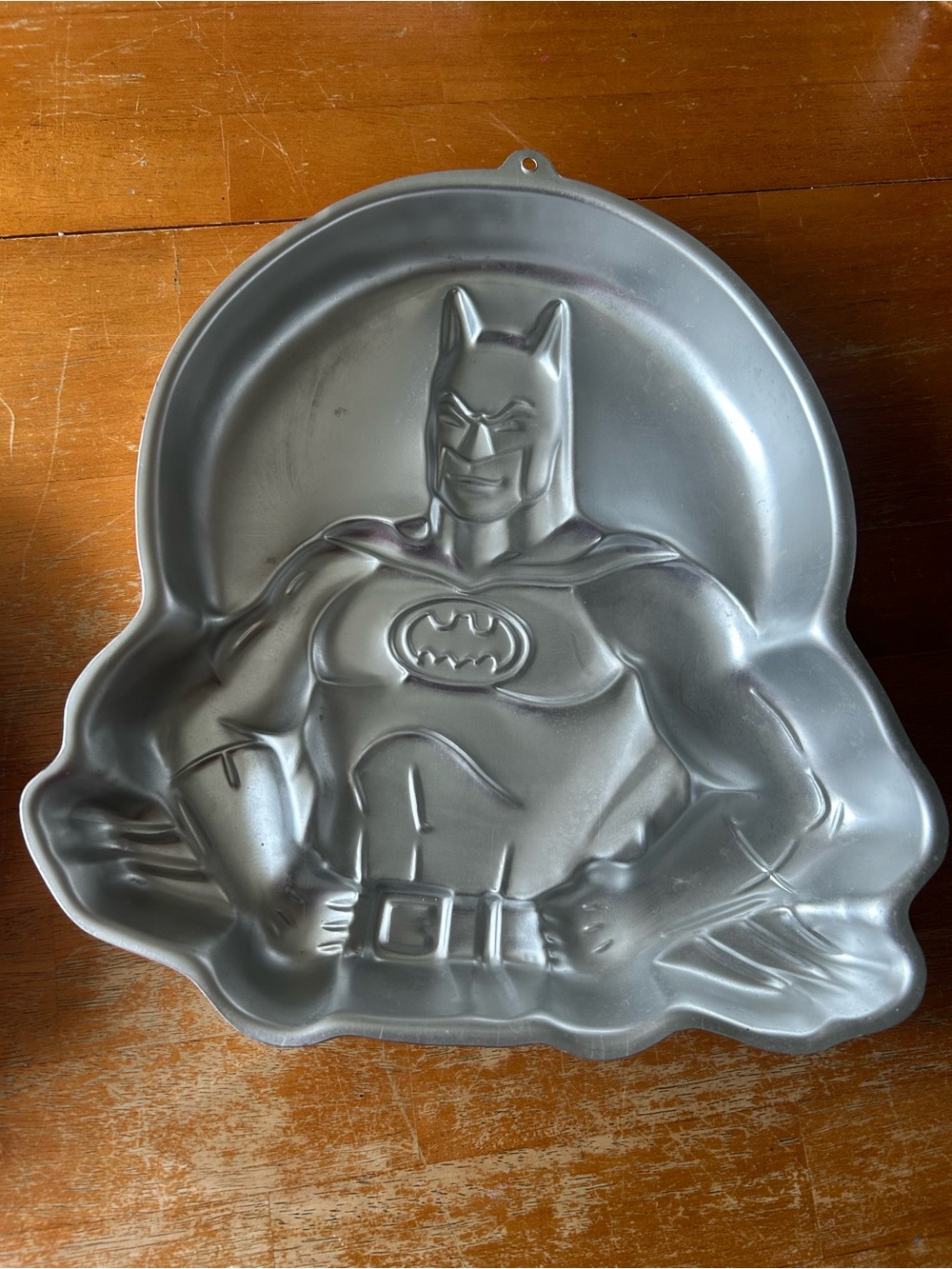 Vintage 1989 Batman Wilton Cake Pan DC Comics Aluminum Superhero Bakeware